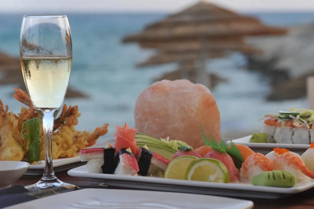 Restaurant, Adams Beach Hotel, Cyprus
