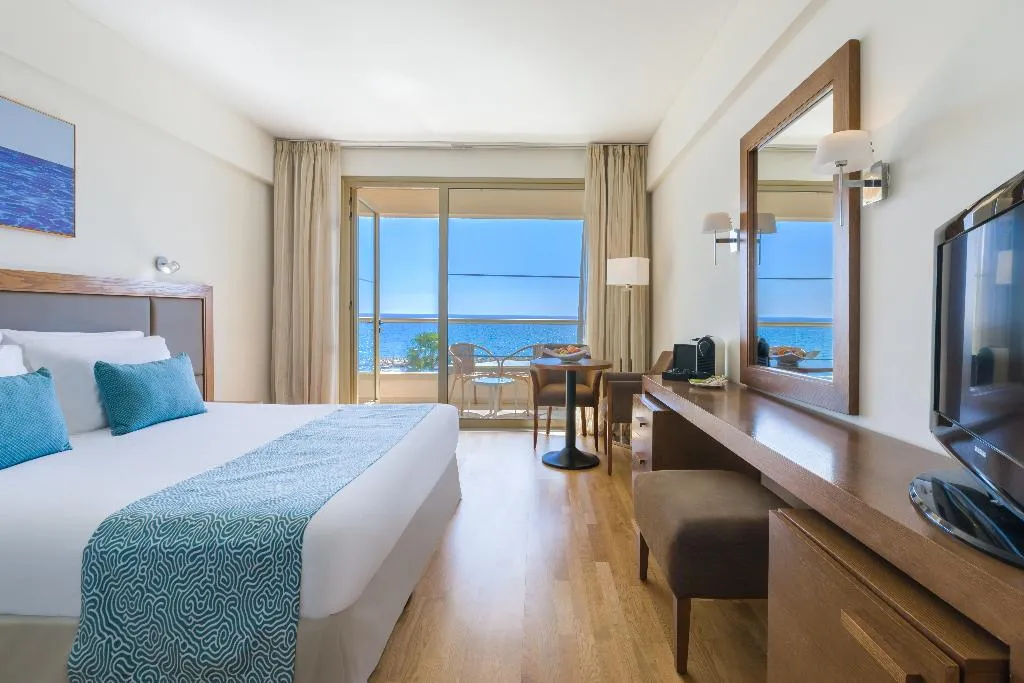 DOUBLE SEA VIEW POOL VIEW Room, Golden Bay Beach hotel, Cyprus