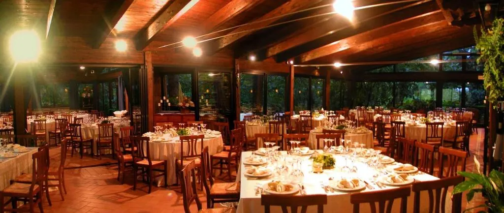 Restaurant, Castello Cortevecchio, Umbria