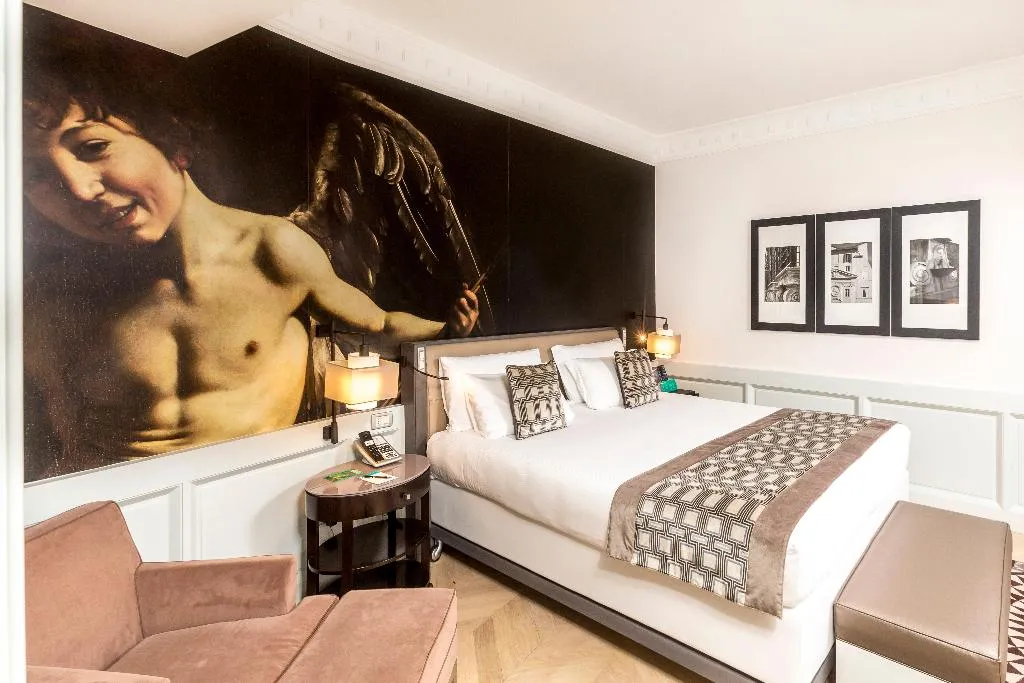 JUNIOR SUITE KING SIZE BED Room, Indigo Hotel Rome - St. George, Rome