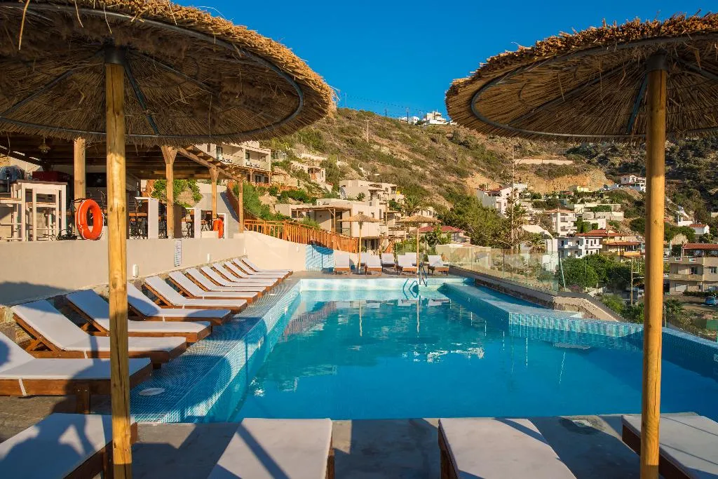 Pool, Lygaria Beach Hotel, Crete