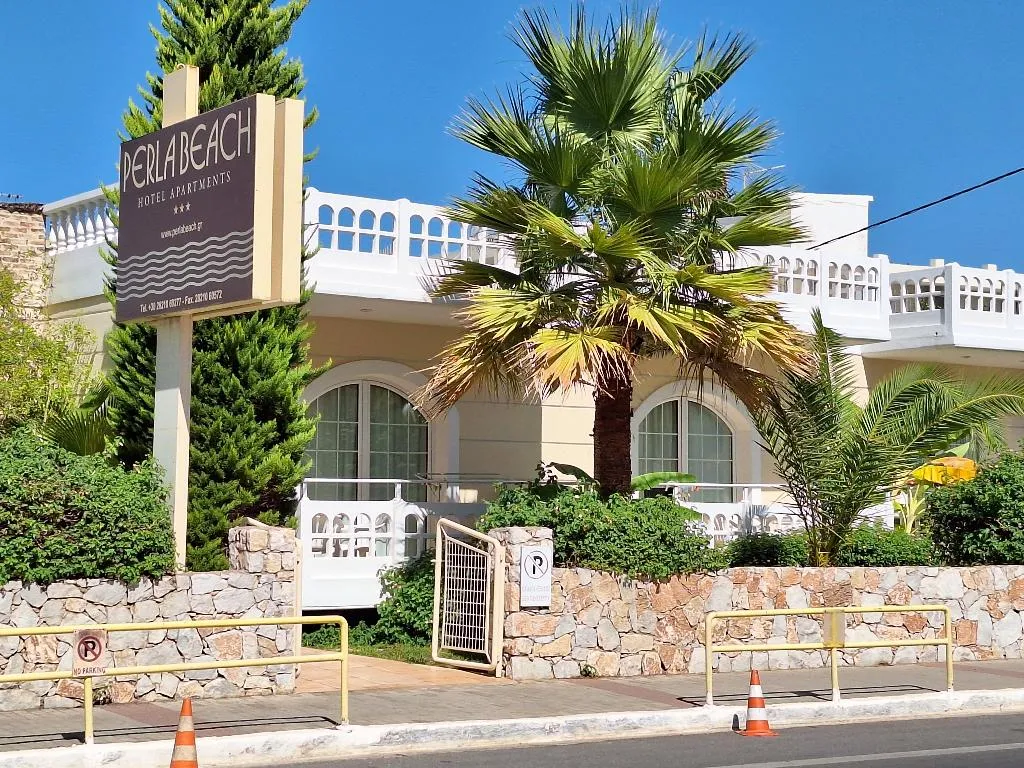 General view, Perla Beach, Crete