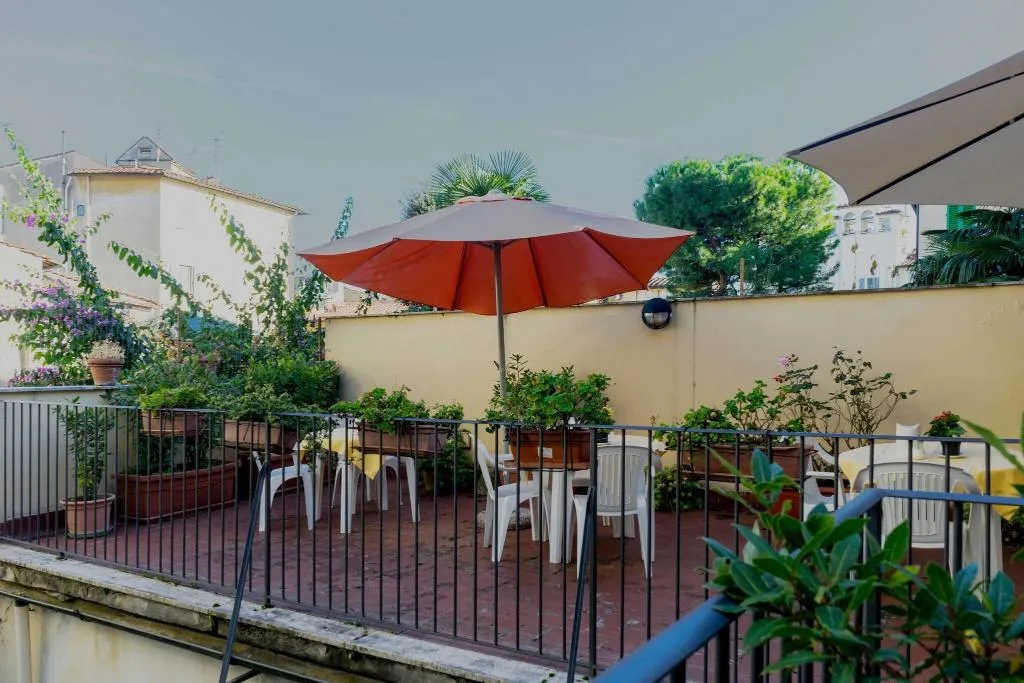 Terrace, Hotel Monica, Florence