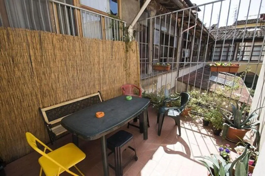 Terrace, Hostel Santa Monaca, Florence