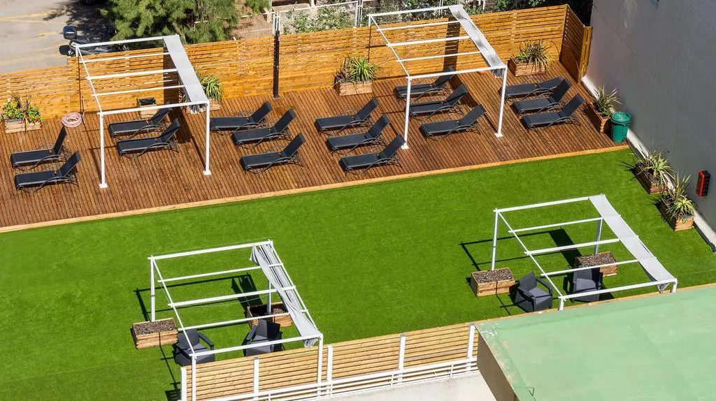 Terrace, Apartamentos Sol y Vera, Majorca