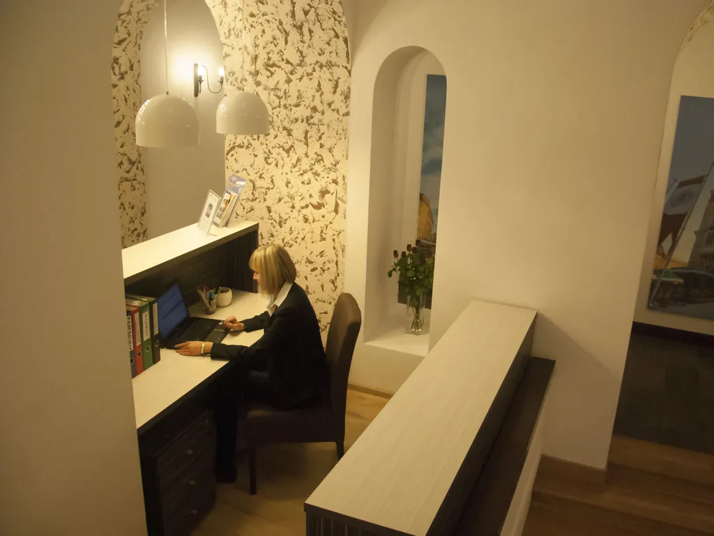 Lobby, Pergamin Apartments, Krakow