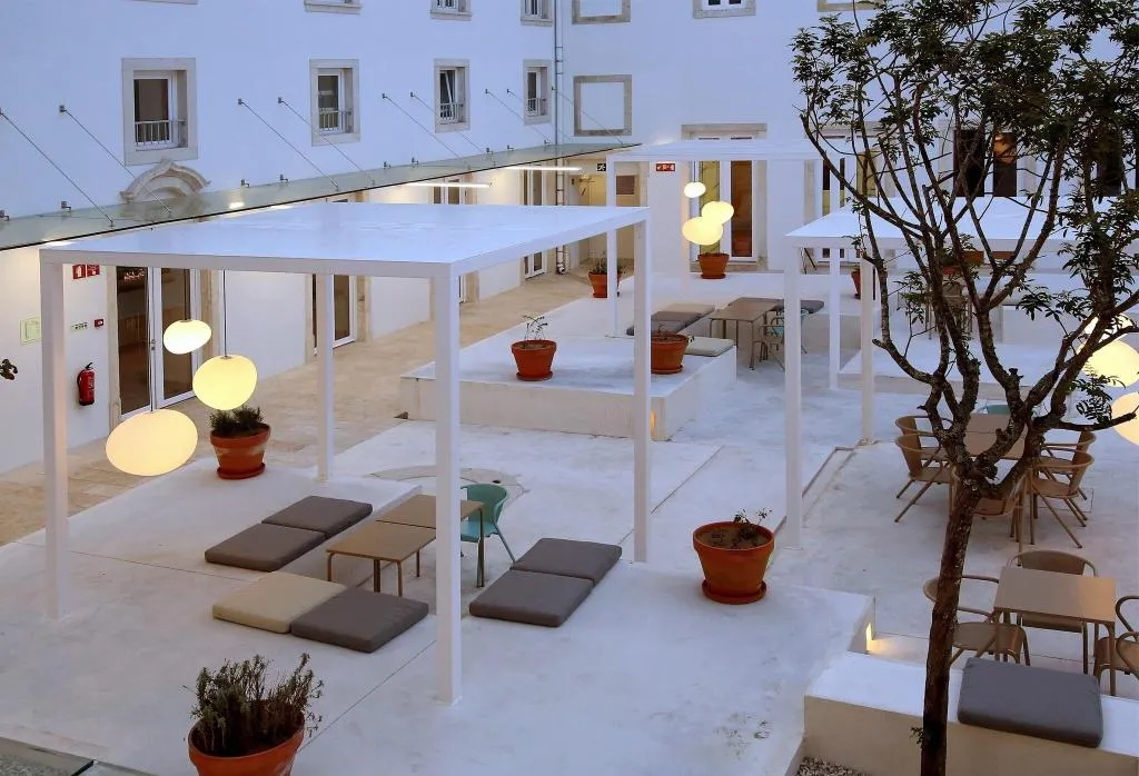 Terrace, Hotel Convento do Salvador, Lisbon