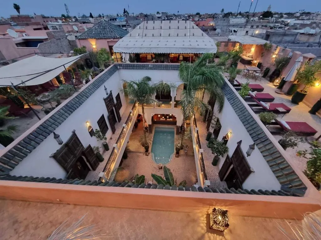 Terrace, Riad Pachavana, Marrakech