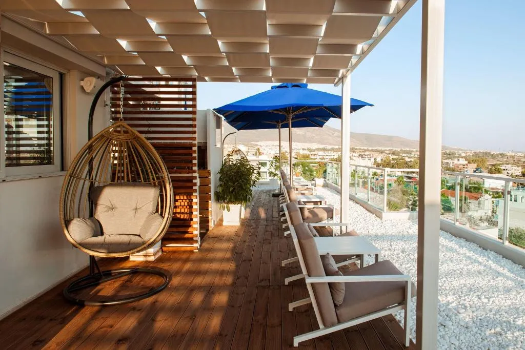 Terrace, Scale Suites, Athens