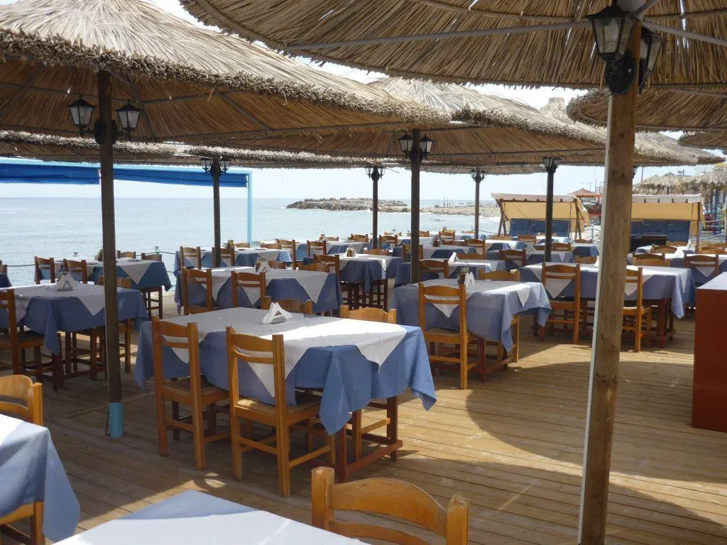Restaurant, Kalia Beach, Crete