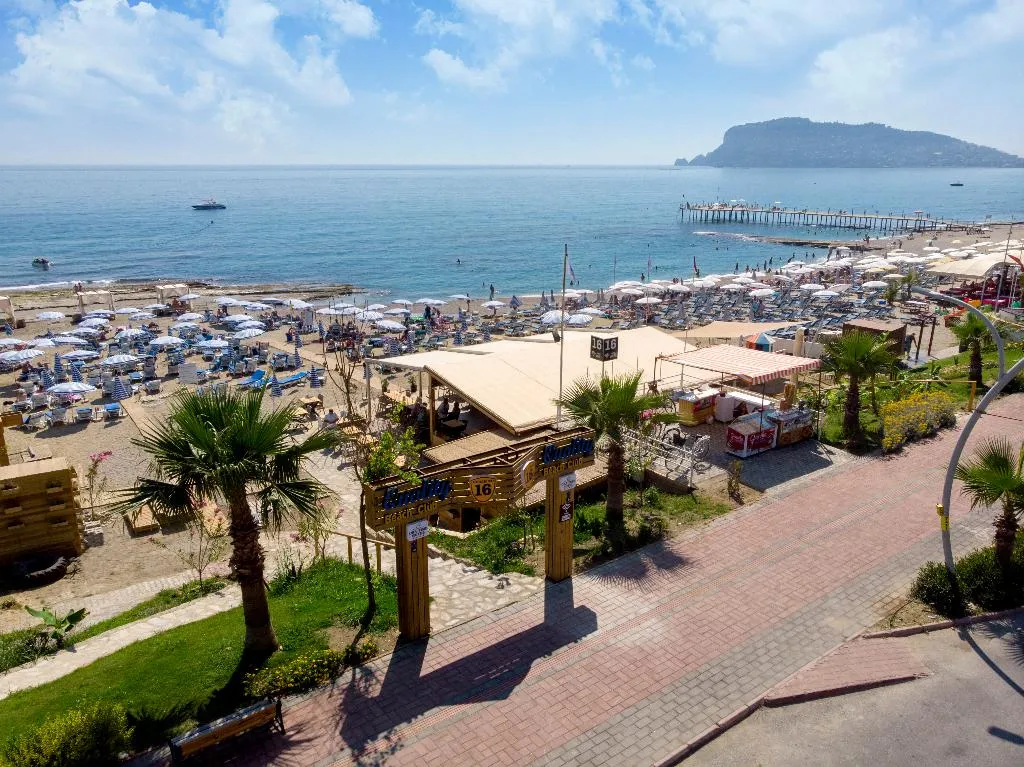 Beach, Oba Time Hotel, Antalya