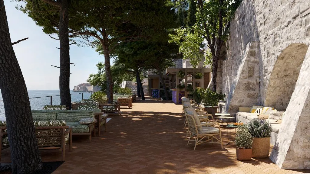 Terrace, Villa Argentina, Dubrovnik