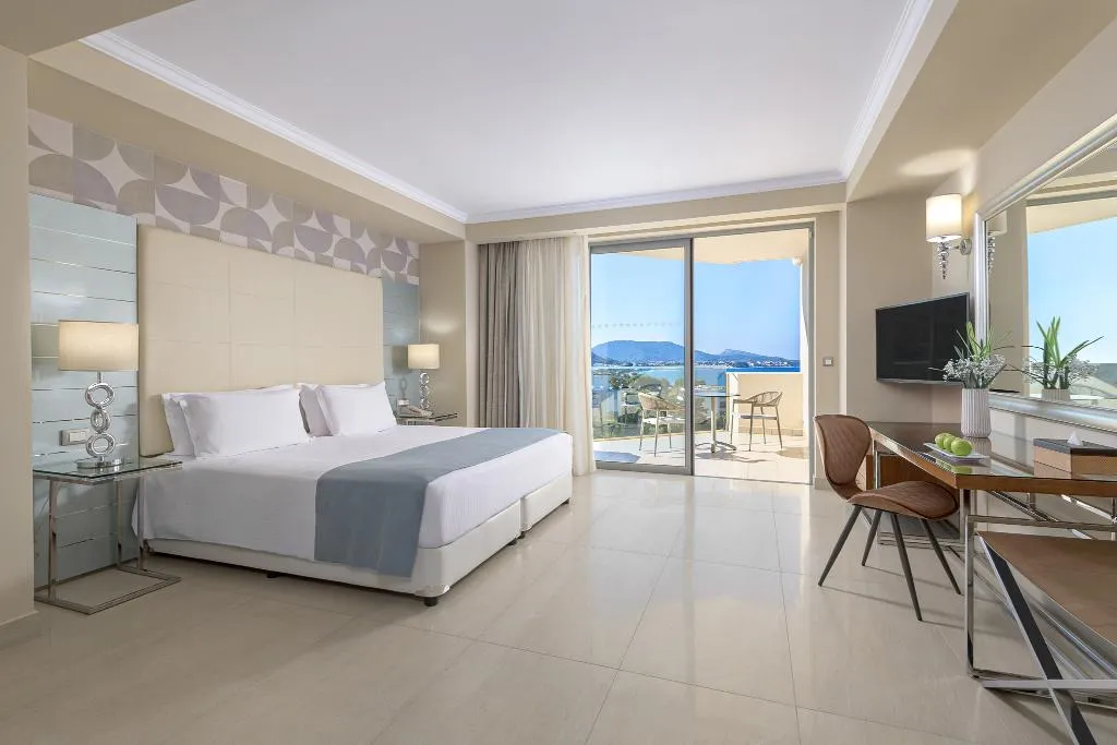 Double or Twin DELUXE SIDE SEA VIEW Room, Atrium Platinum Resort Hotel and Spa, Rhodes