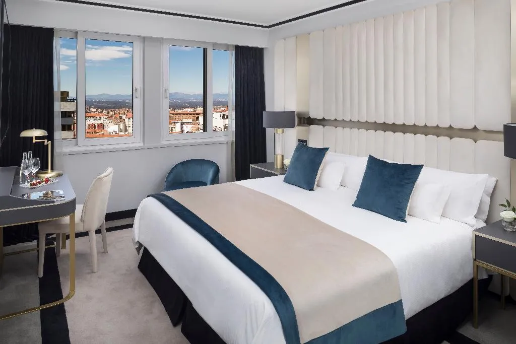 Double or Twin DELUXE Room, The Level At Hotel Melia Castilla, Madrid