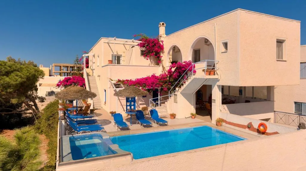 General view, Villa Aegeon, Santorini