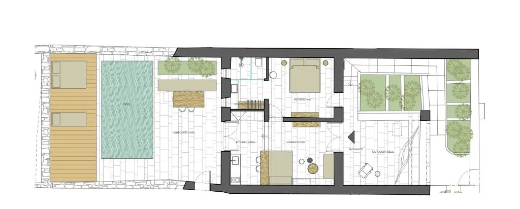 VILLA WITH PRIVATE POOL Room, Dreambox Mini Villas, Mykonos