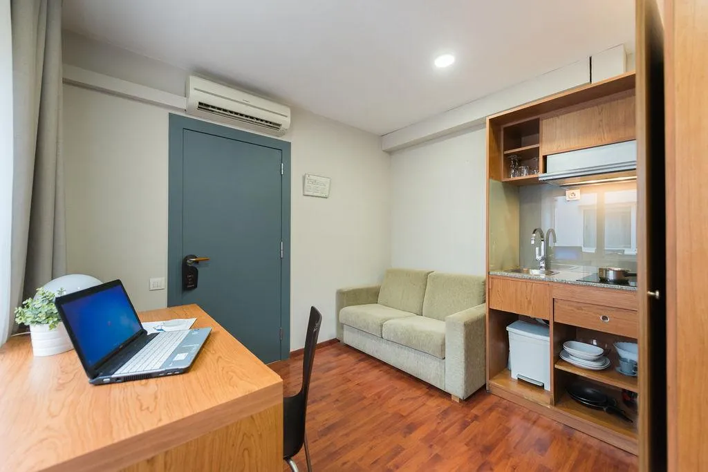 DOUBLE WITH KITCHENETTE Room, Senator Barcelona Apartments, Barcelona