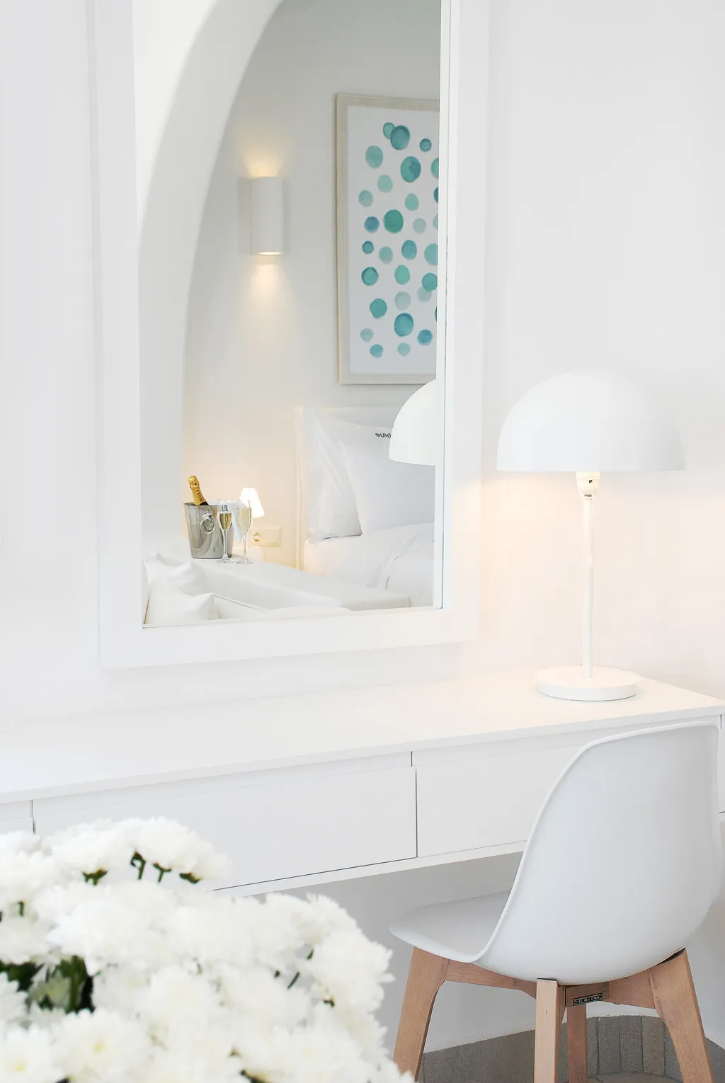 Room, Aqua Blue Beach Hotel, Santorini
