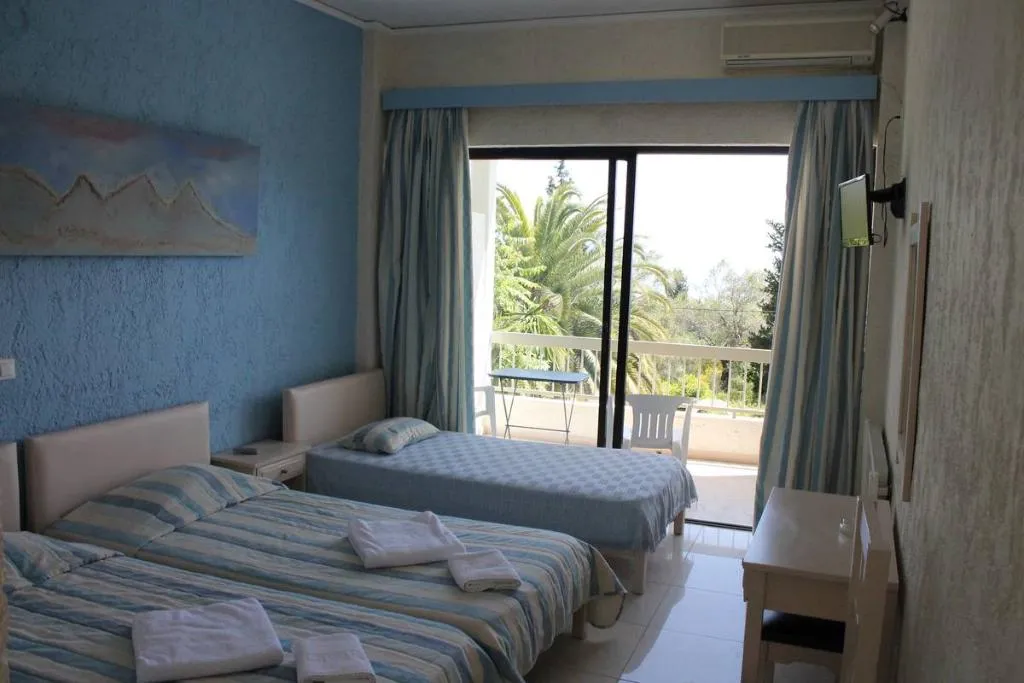 Double or Twin POOL VIEW Room, Benitses Bay View Hotel, Corfu