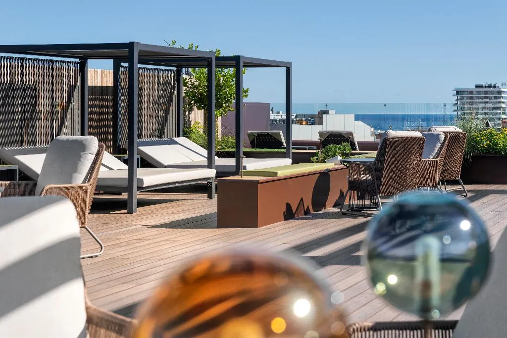 Terrace, Salles Hotel Pere IV, Barcelona