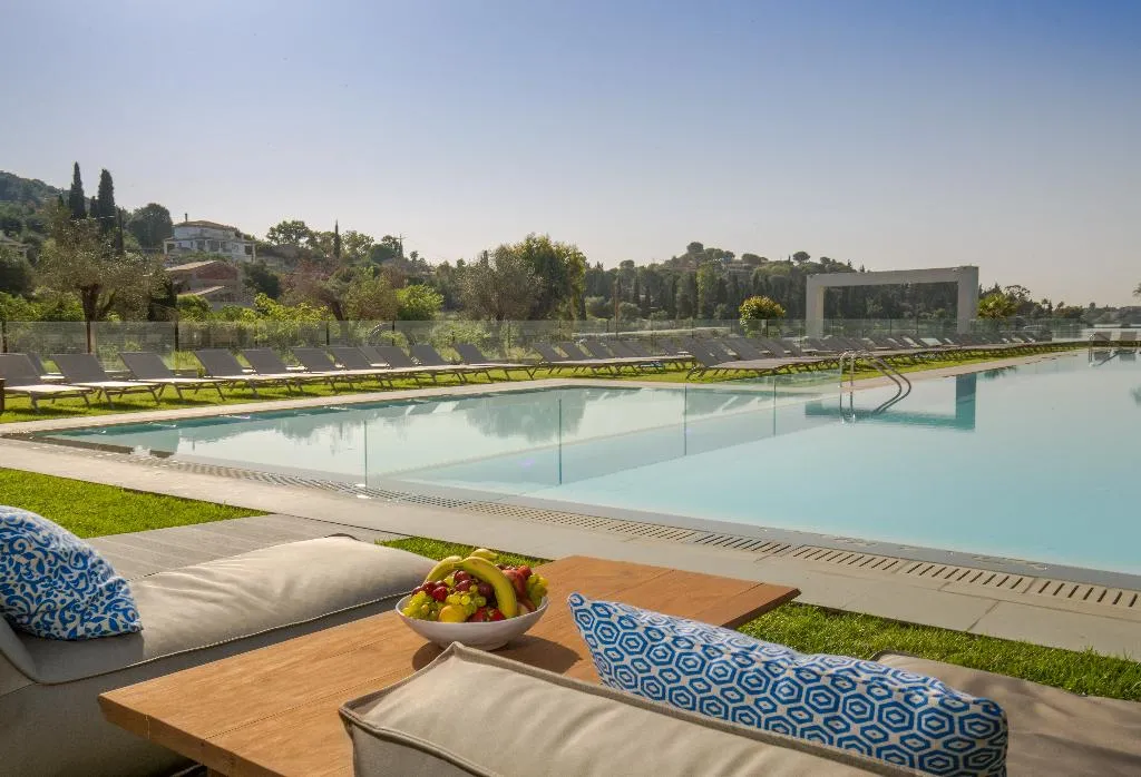 Terrace, Rodostamo Hotel & Spa, Corfu
