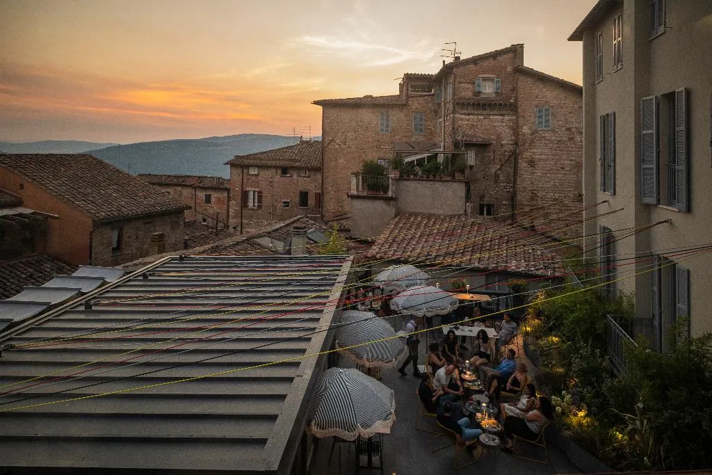 Terrace, Priori Secret Garden, Perugia