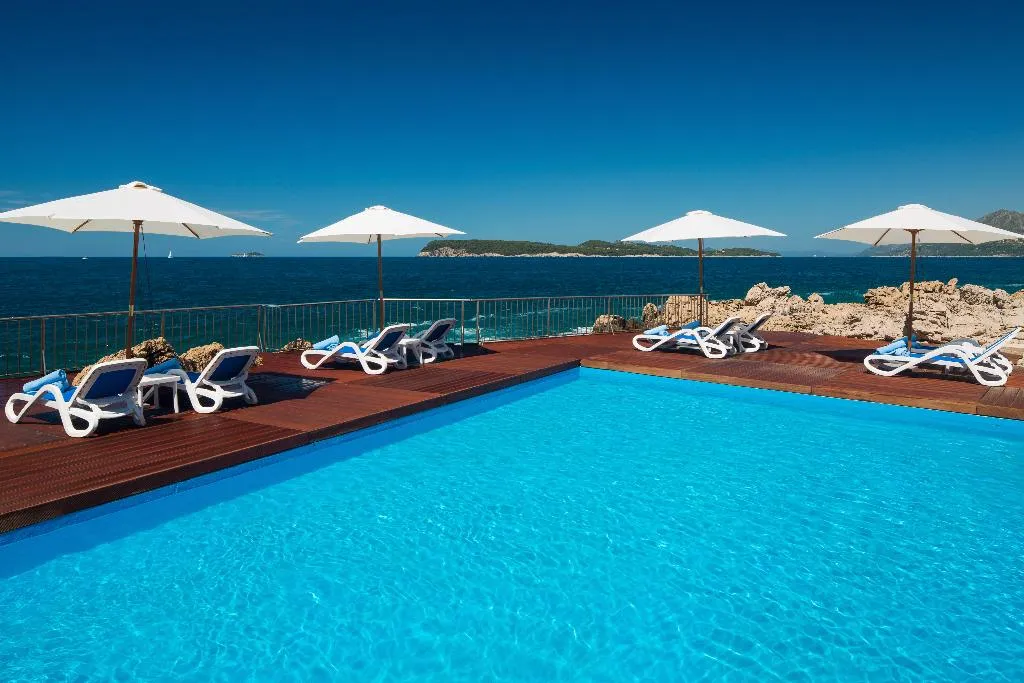 Pool, Royal Neptun hotel, Dubrovnik