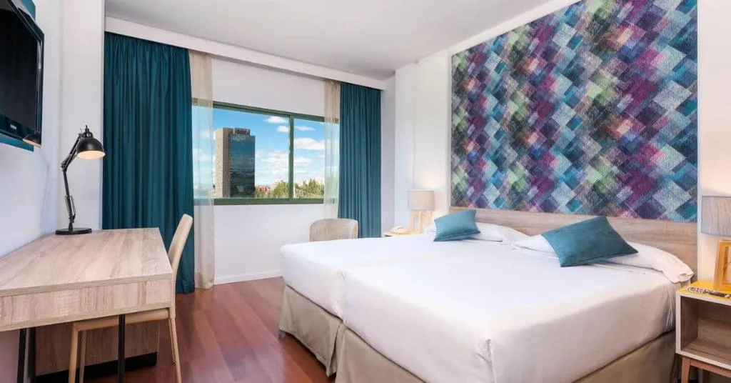 DOUBLE KING SIZE BED Room, Guadalajara Conference Center Affiliated By Melia, Madrid