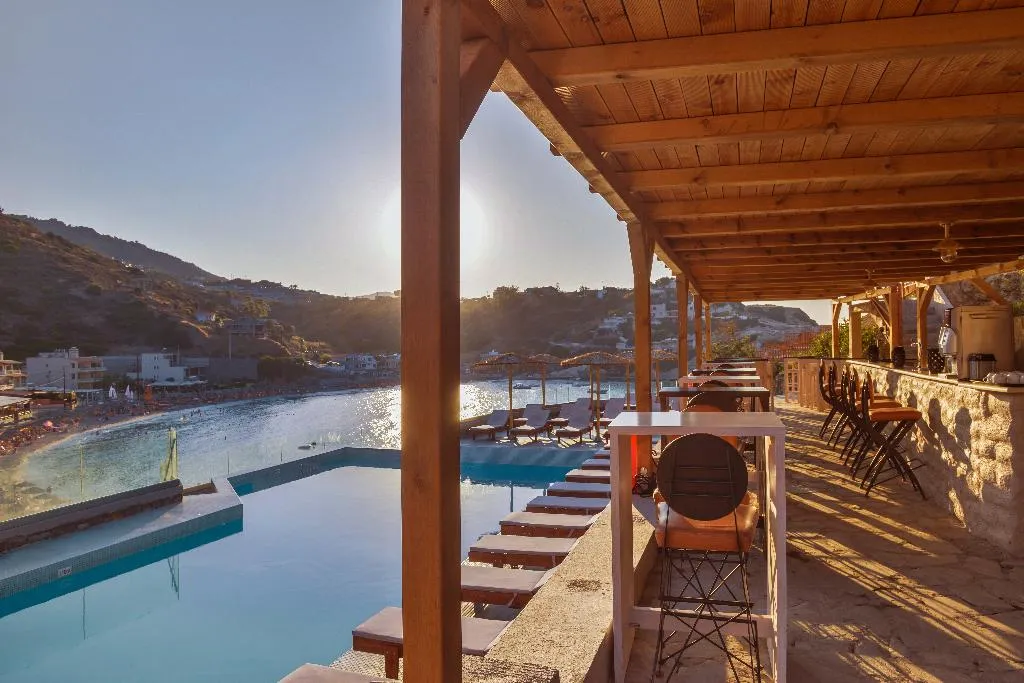 Bar, Lygaria Beach Hotel, Crete