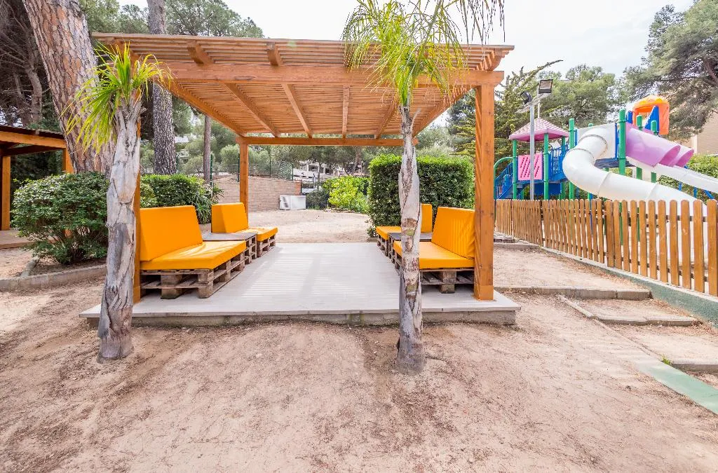 Terrace, Golden Avenida Family Suites, Costa Dorada