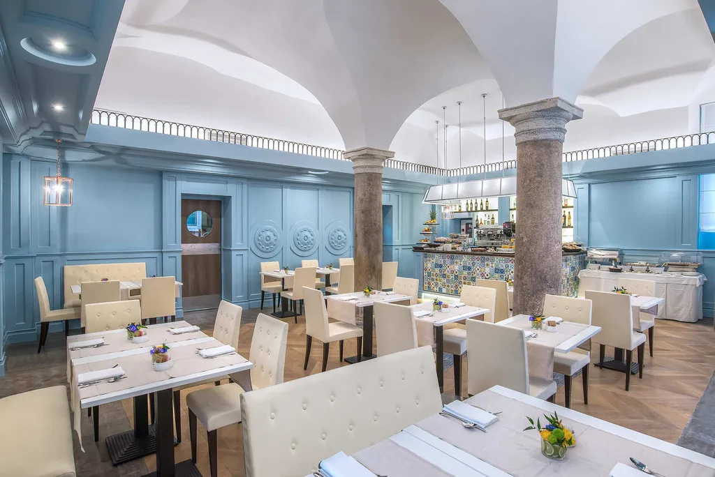 Restaurant, Martis Palace Hotel, Rome