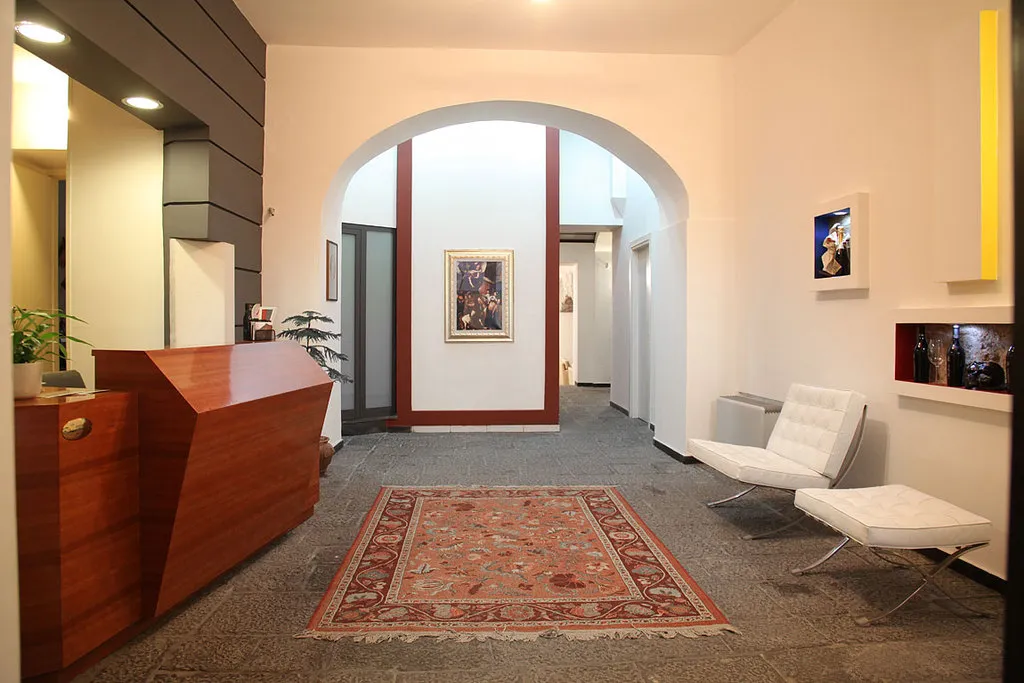 Lobby, Caravaggio Hotel, Naples