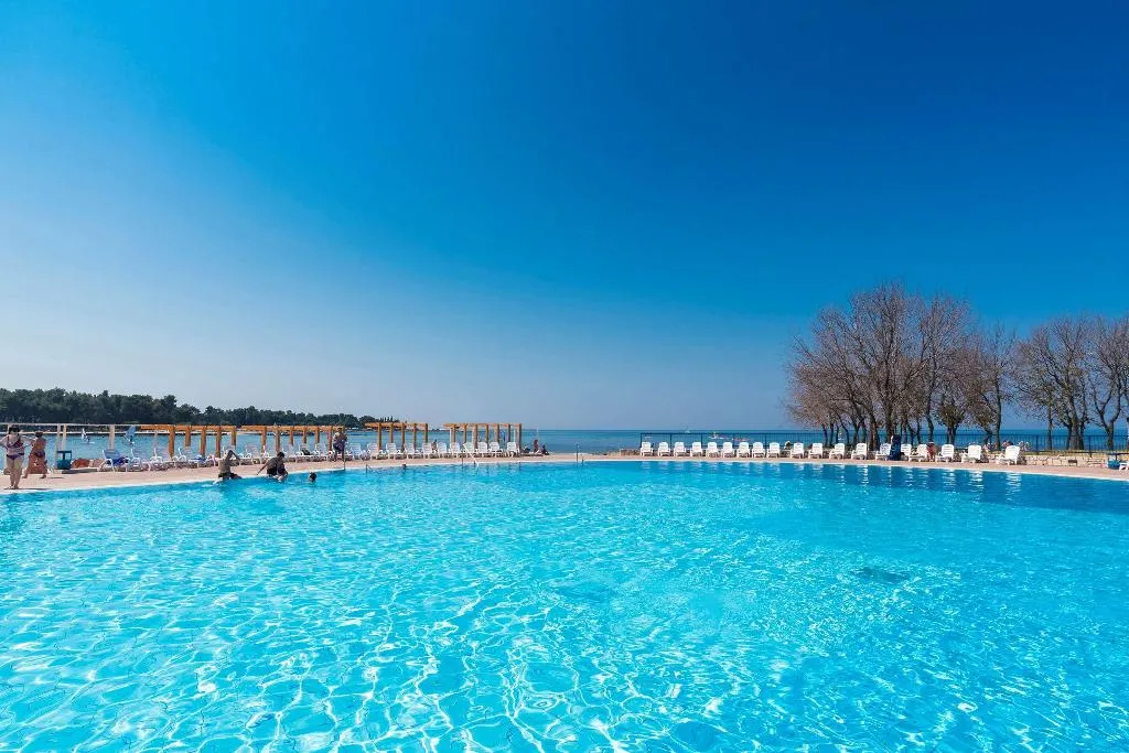 Pool, Apartments Polynesia Plava Laguna, Istria