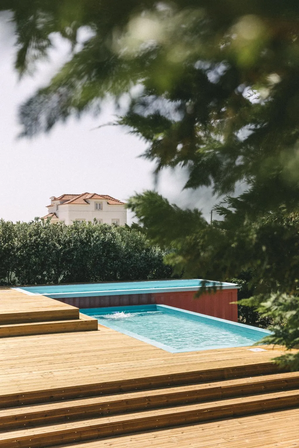 Pool, You and the sea, Lisbon