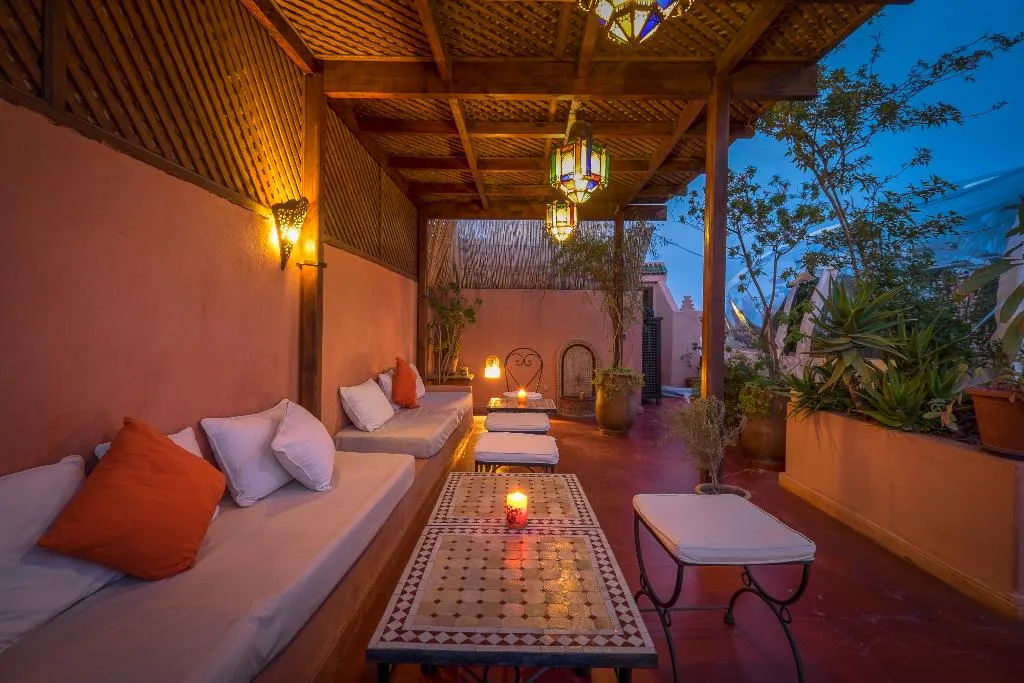Terrace, Riad Sable Chaud, Marrakech