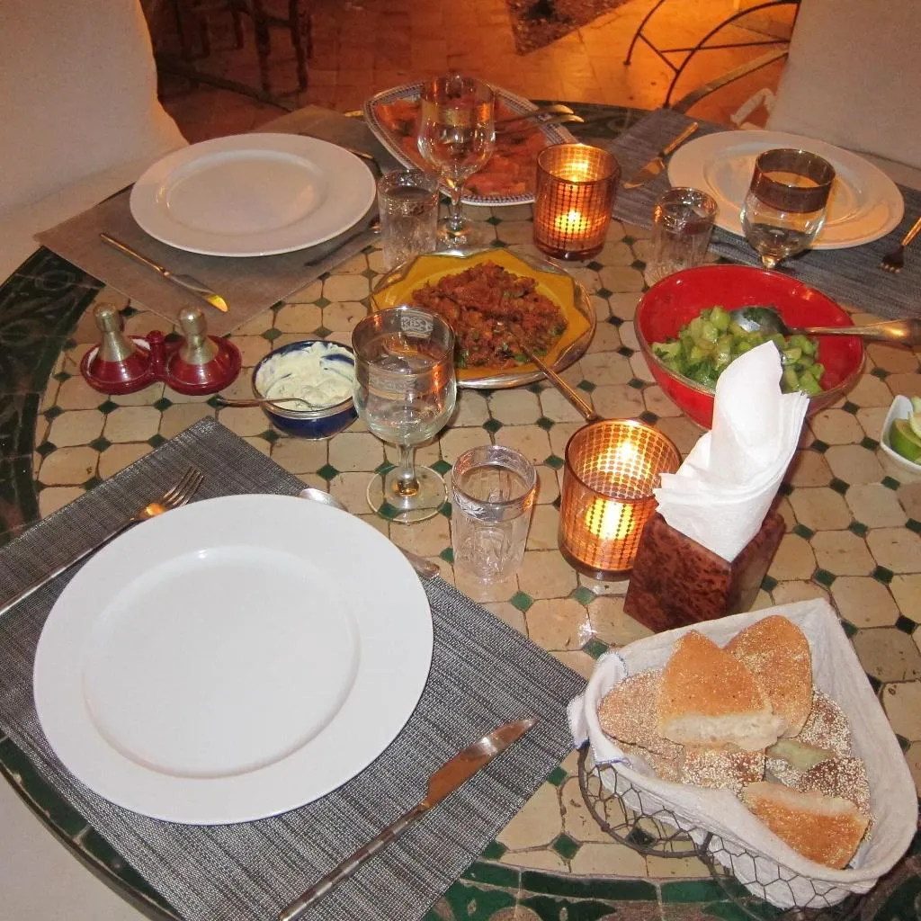 Restaurant, Riad Irene, Marrakech