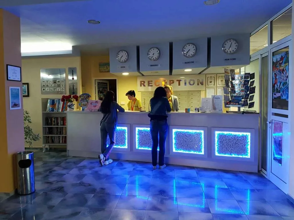 Lobby, Aphrodite Beach Hotel, Bourgas