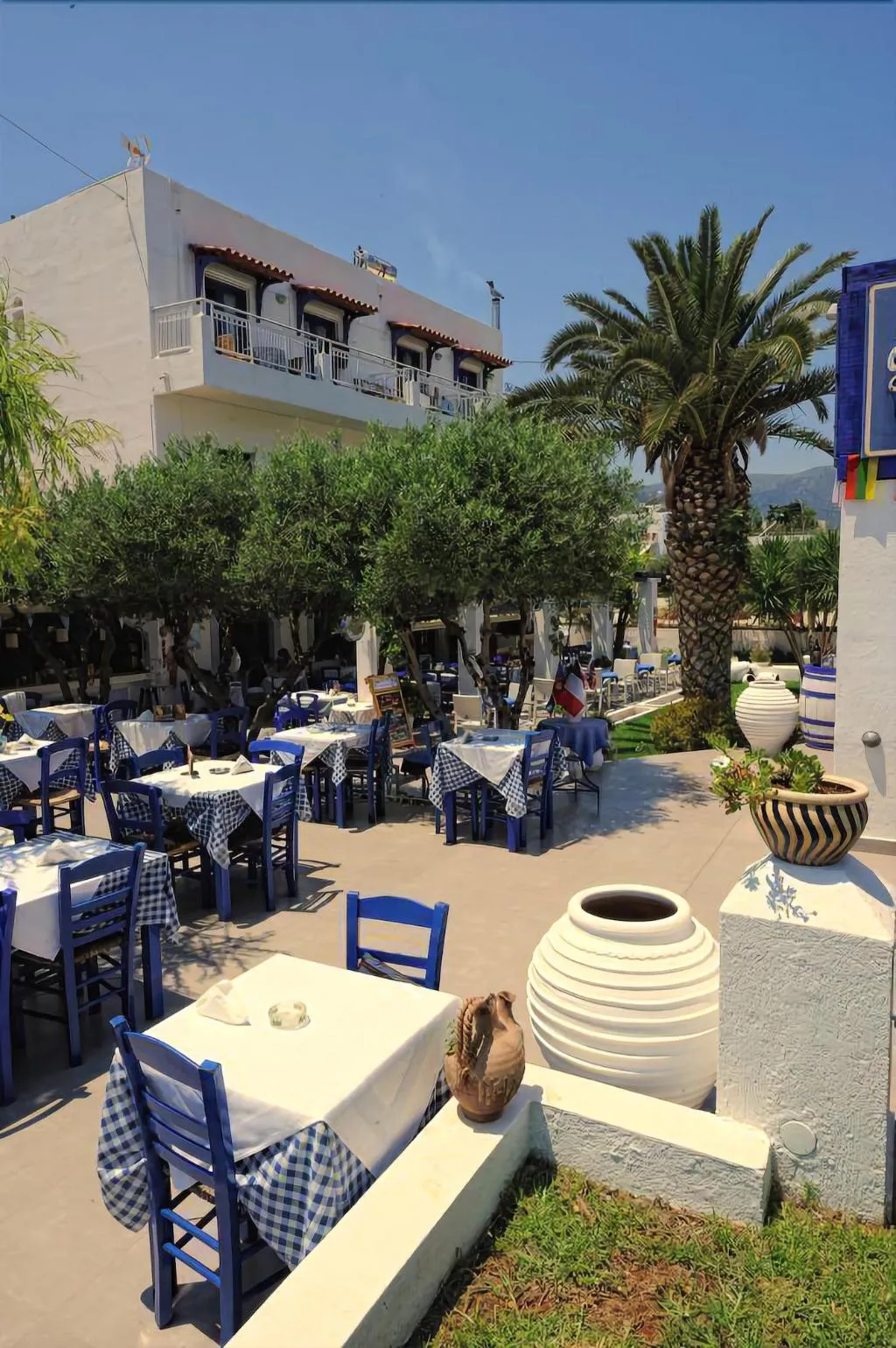 Restaurant, Sergiani Apartments, Crete
