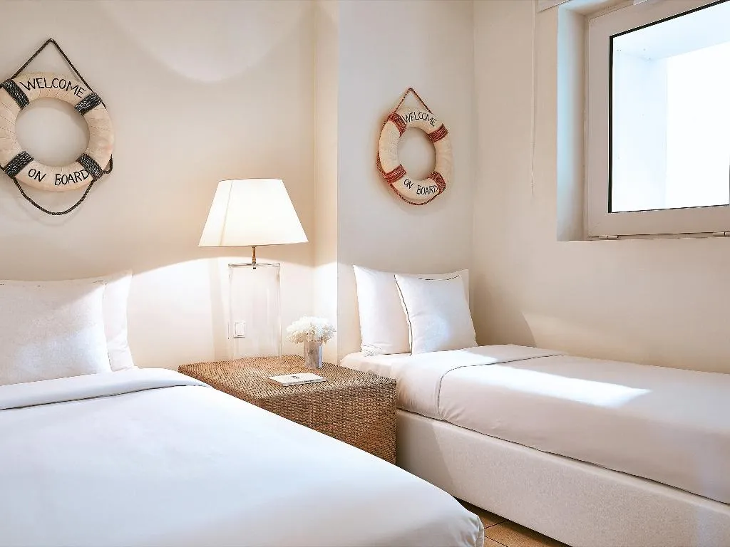 FAMILY ROOM SUPERIOR SEA VIEW Room, Grecotel La Riviera, Athens