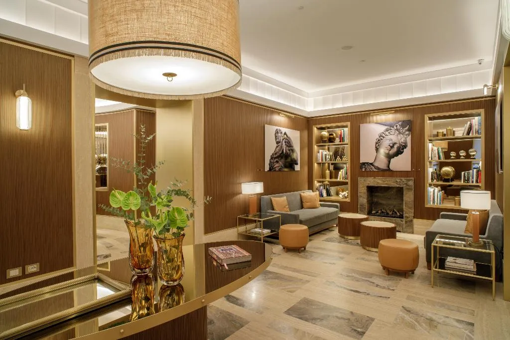 Lobby, Hotel Imperiale, Rome