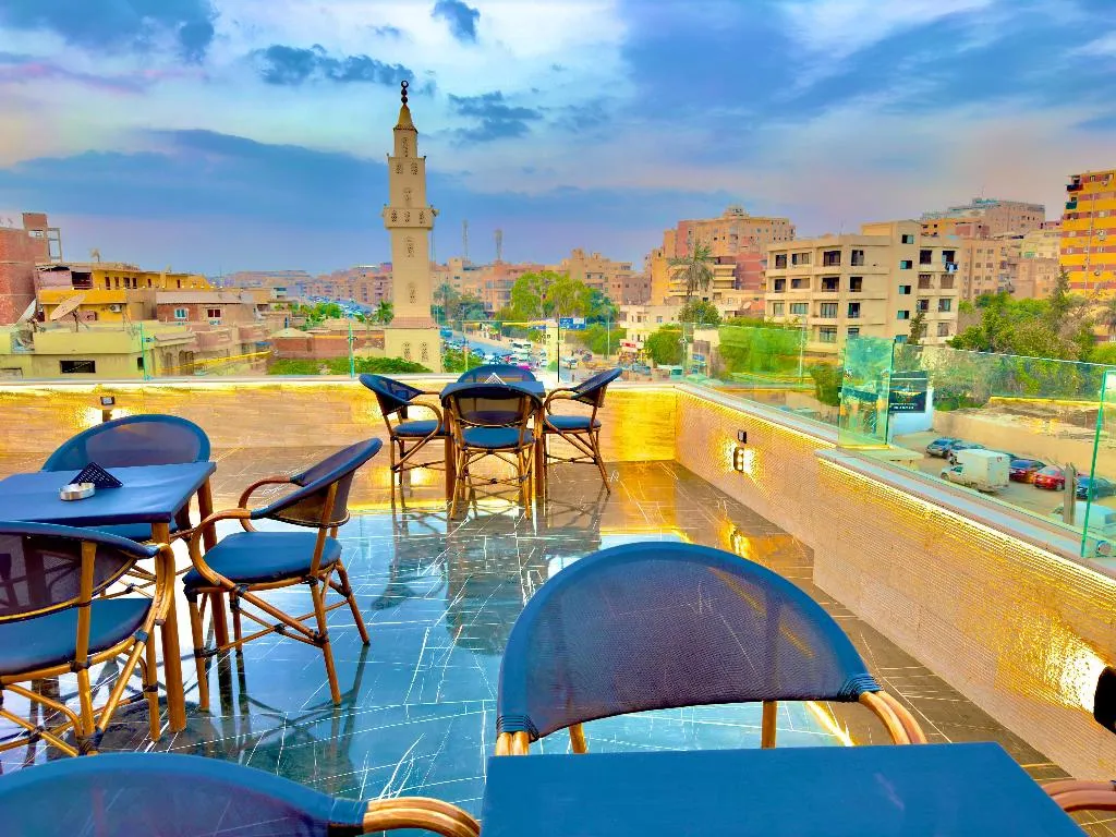 General view, Pyramids Enigma Grand Lodge, Cairo