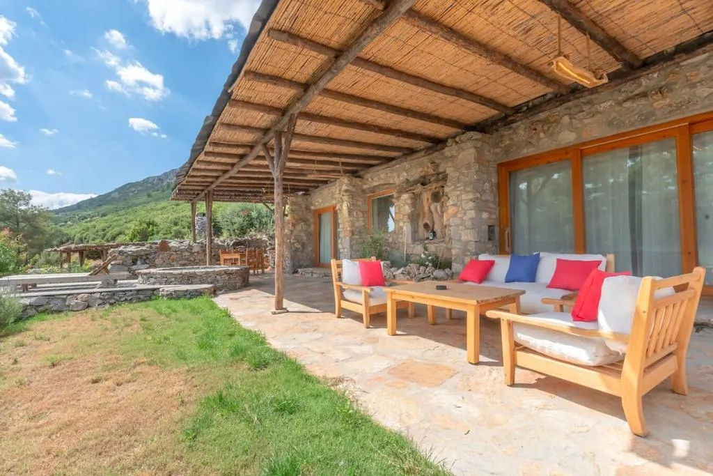 Terrace, Yenice Vadi Natural Life Village, Dalaman