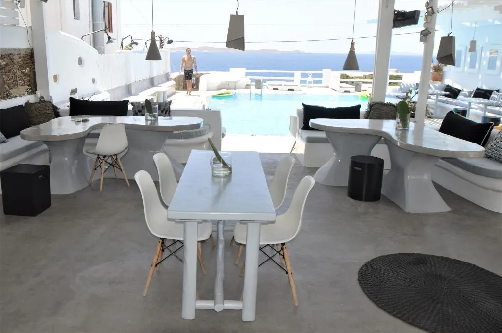 Restaurant, Flaskos Suites, Mykonos