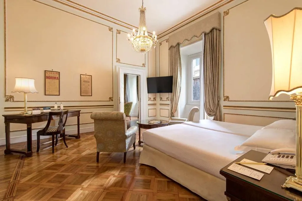 Room, Hotel Quirinale, Rome