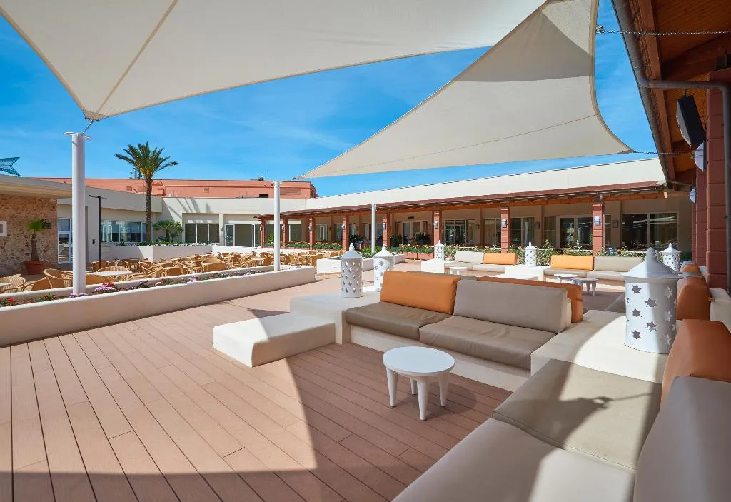 Terrace, Protur Badia Park Aparthotel, Majorca