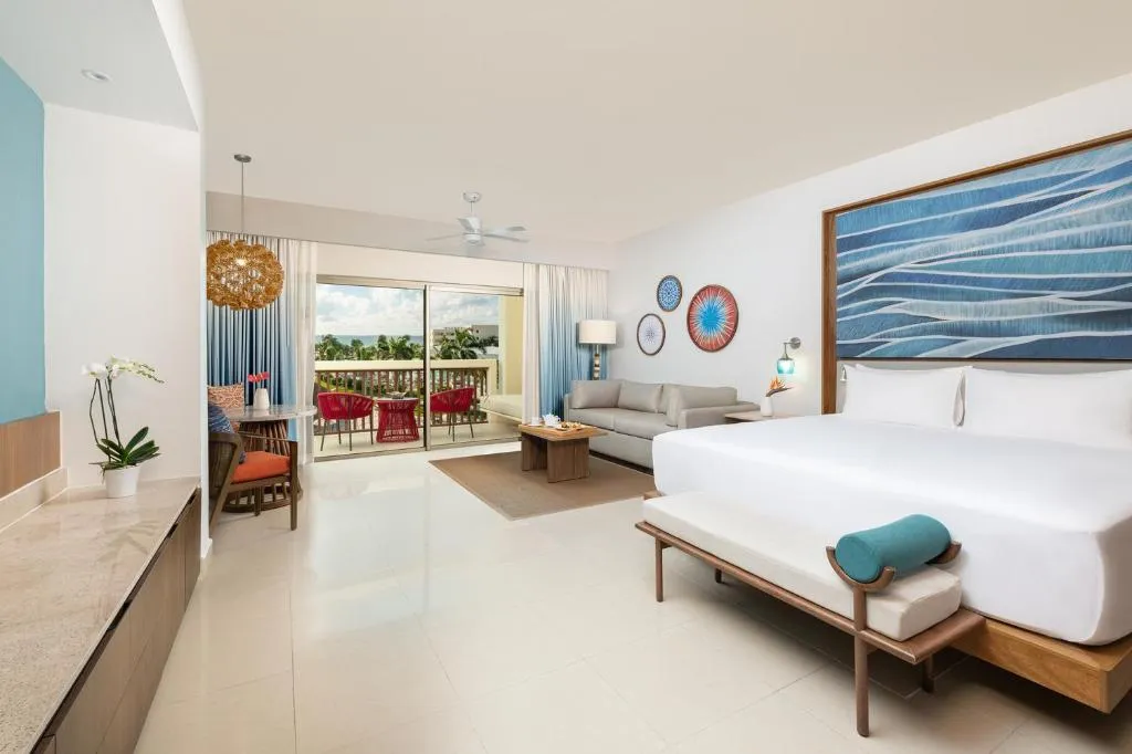 JUNIOR SUITE OCEAN VIEW Room, Dreams Puerto Morelos Resort & Spa, Cancun Area