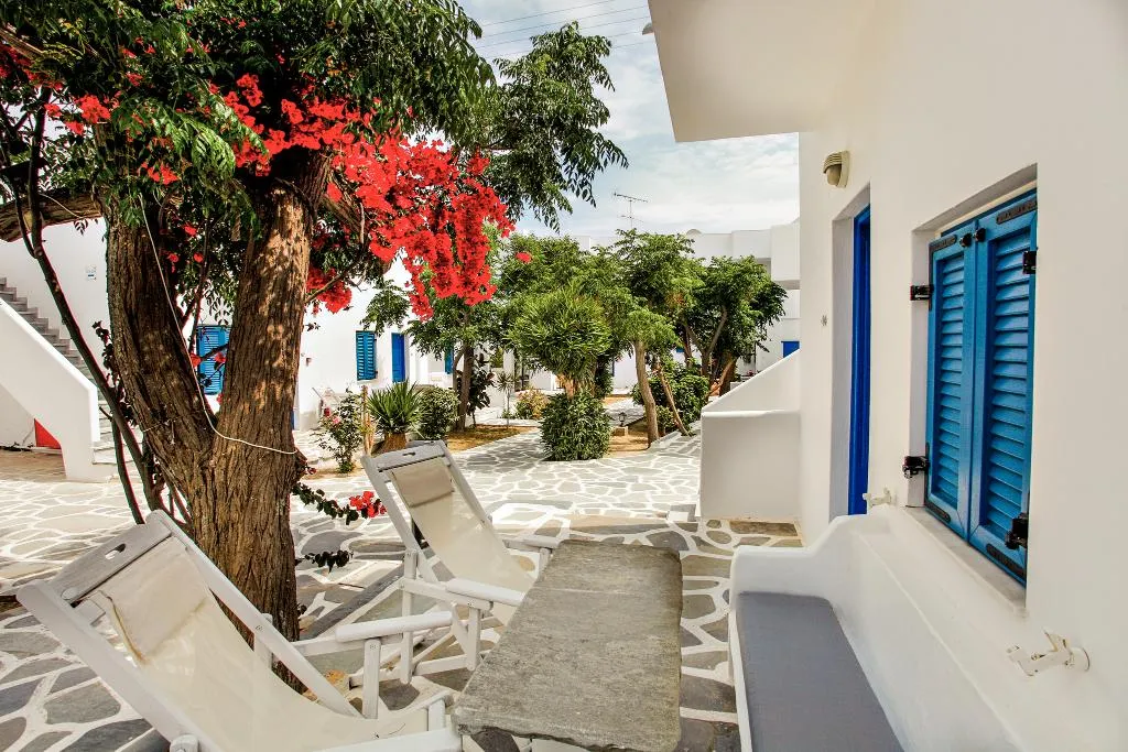 General view, Acrogiali, Mykonos
