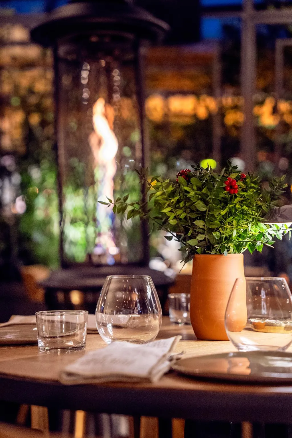Restaurant, Roome, Dalaman