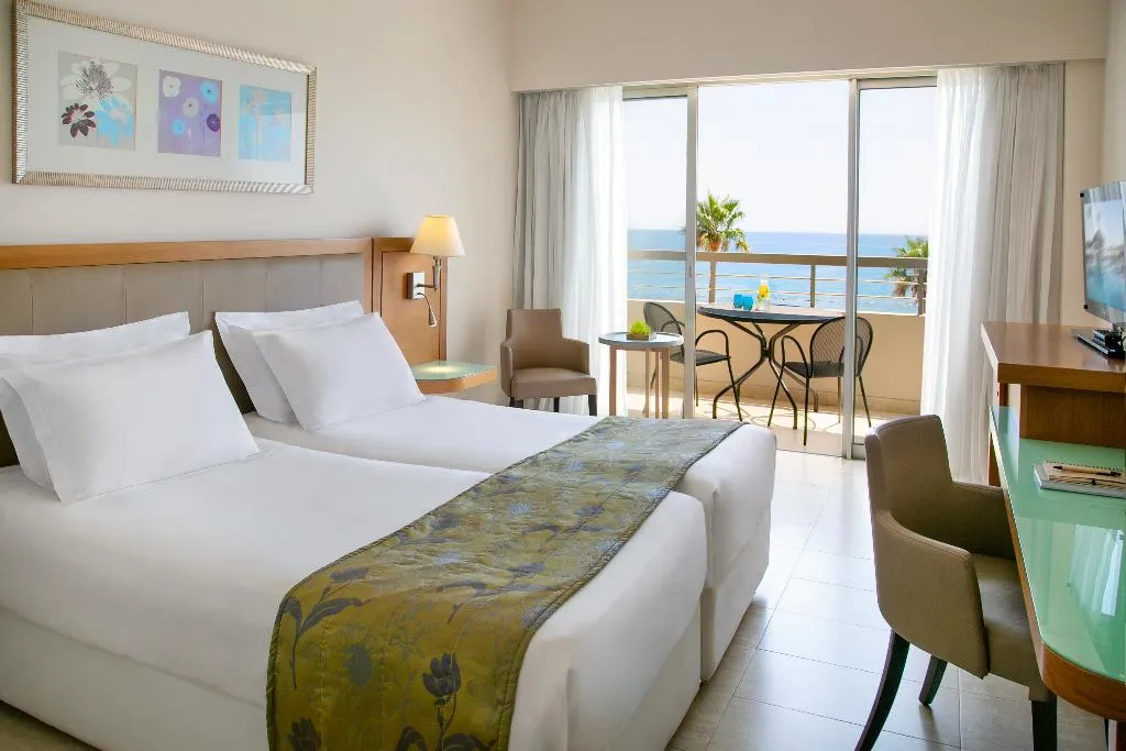Double or Twin SEA VIEW Room, Atlantica Miramare Beach, Cyprus