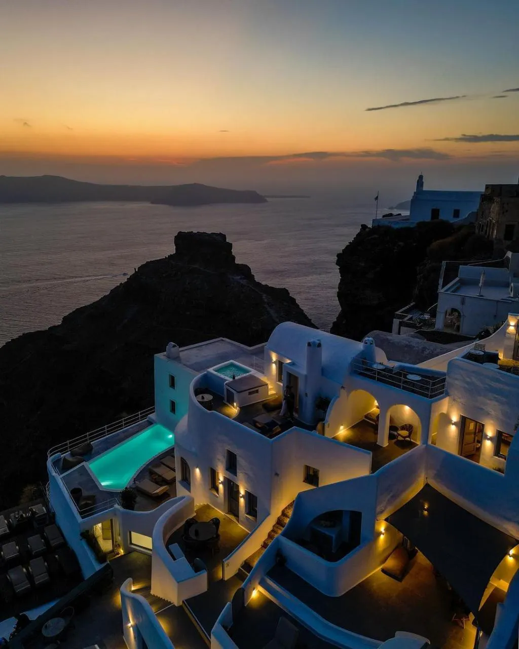 General view, Eteoro Suites, Santorini